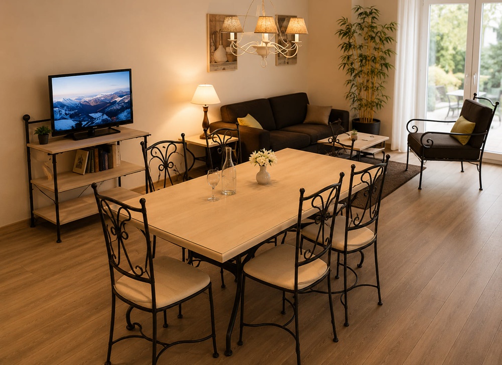 Vizualizare 3D a unui interior HoReCa